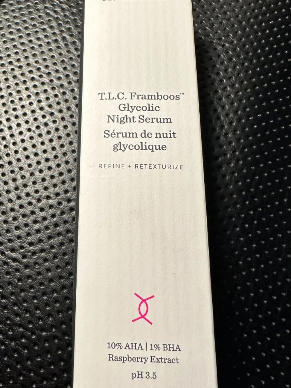 50ML Drunk Elephant  T.L.C. Framboos™ Glycolic Resurfacing Night Serum